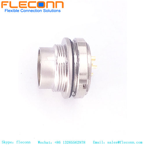 Connecteur mâle à montage sur panneau M16 à 4 broches