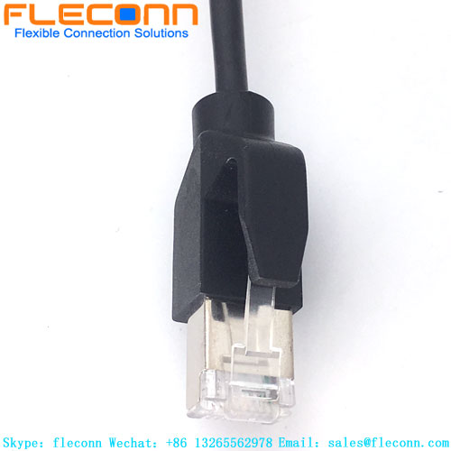 Câble de faisceau de câbles femelle Molex, pas de 3,5 mm, 8 broches vers RJ45
