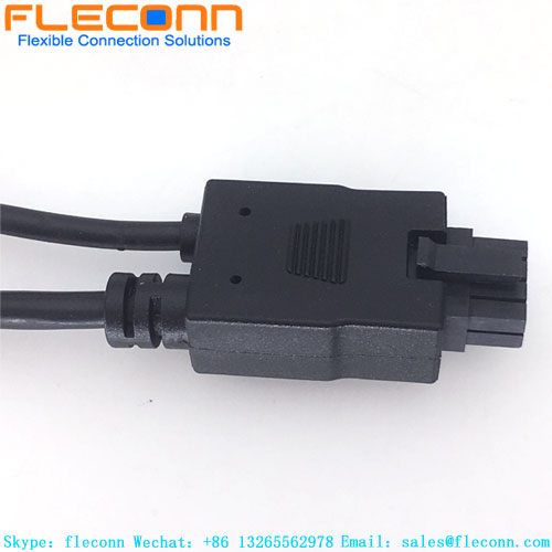 Câble de faisceau de câbles femelle Molex, pas de 3,5 mm, 8 broches vers RJ45