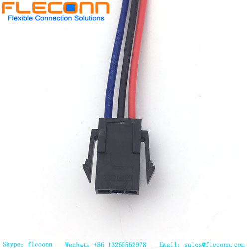 Harnais de fil de câble mâle Micro Fit 3,0 Molex 43640 3 broches à pas 3,0