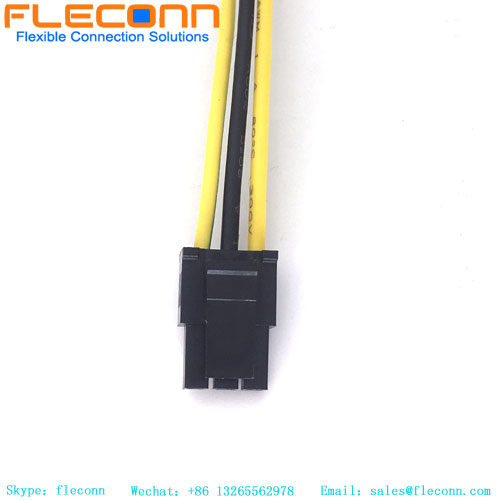 Micro Fit 3,0 Molex 43640 3 broches, faisceau de câbles femelle à pas de 3,0