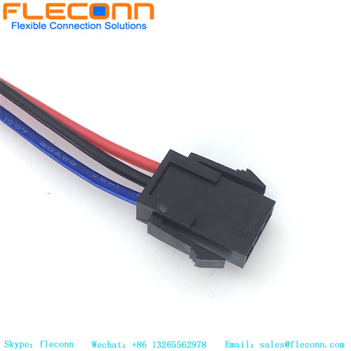 Harnais de fil de câble mâle Micro Fit 3,0 Molex 43640 3 broches à pas 3,0