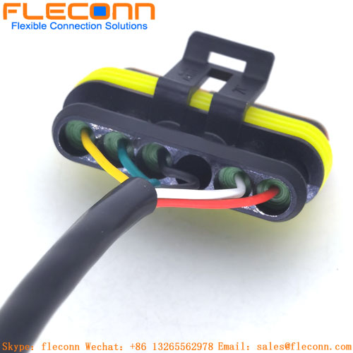 282403-1 TE Amp Super Seal série 1.5 câble femelle étanche connecteur automatique 6 broches