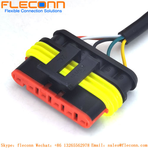 282403-1 TE Amp Super Seal série 1.5 câble femelle étanche connecteur automatique 6 broches