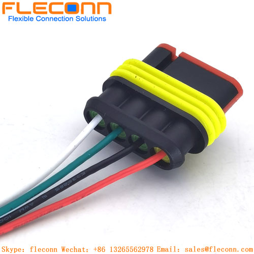 Boîtier TE AMP Superseal 1,5 mm pour faisceau de câbles de bornes femelles