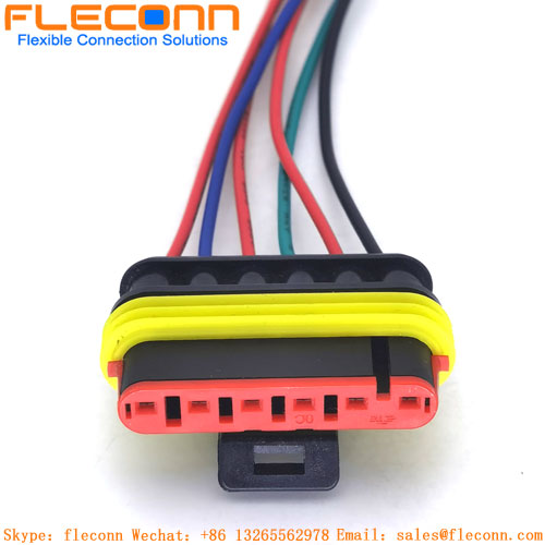 Faisceau de câbles pour connecteurs étanches AMP Superseal IP67 282090-1