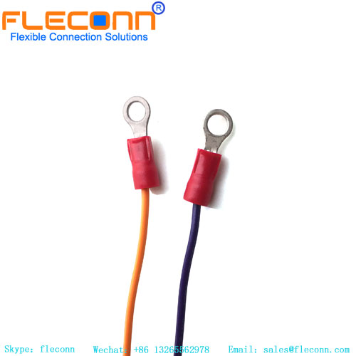 Cosses à anneau Fil de bornes à anneau à sertir isolé en PVC