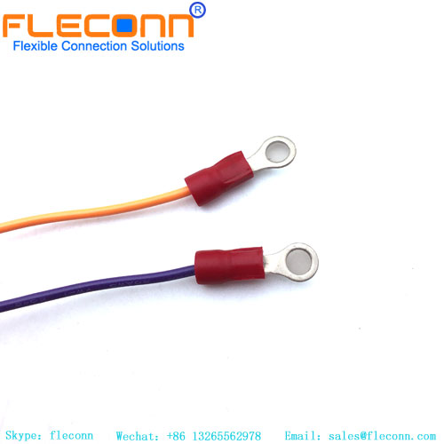 Cosses à anneau Fil de bornes à anneau à sertir isolé en PVC