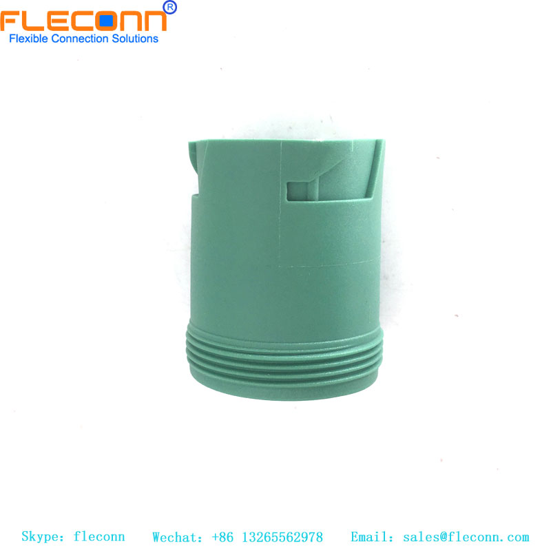 Deutsch HD14-9-1939P-P080 Prise 9 positions, mâle, en ligne, arrière filetée