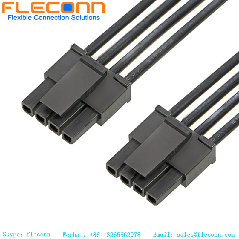 Faisceau de câbles surmoulé personnalisé Micro-Fit 43025-0500 d'assemblage de câbles Molex