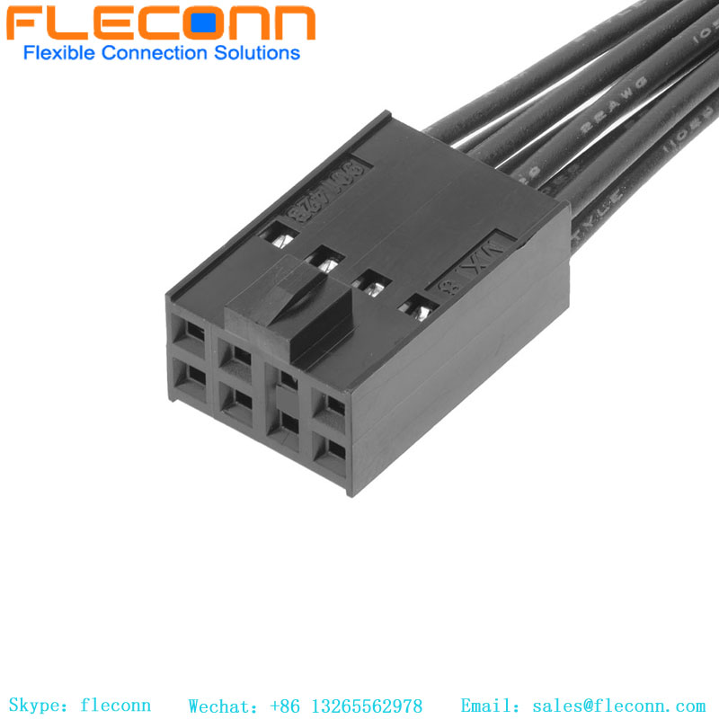 Faisceau de câbles surmoulé personnalisé Micro-Fit 43025-0500 d'assemblage de câbles Molex