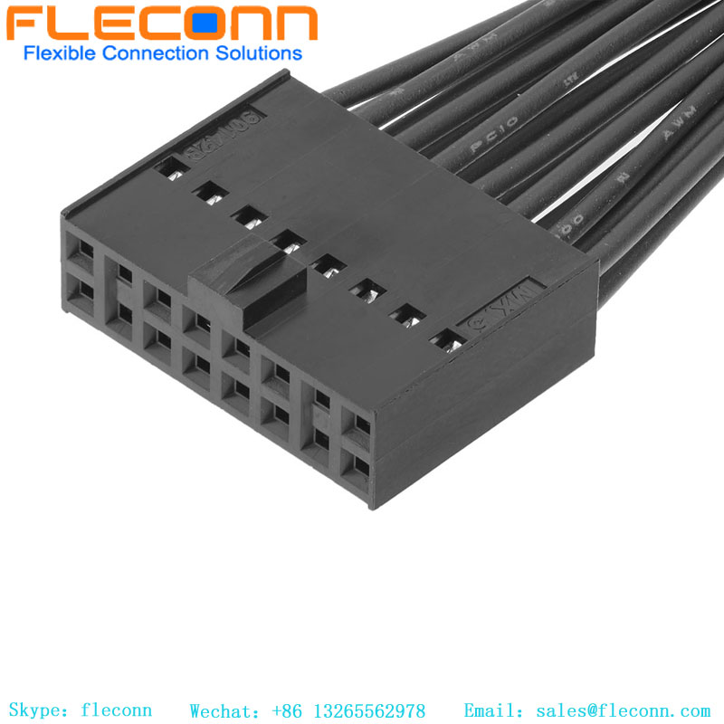 Faisceau de câbles surmoulé personnalisé Micro-Fit 43025-0500 d'assemblage de câbles Molex