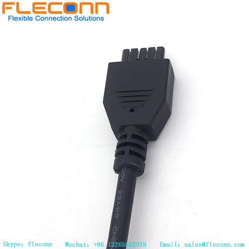 Faisceau de câbles surmoulé personnalisé Micro-Fit 43025-0500 d'assemblage de câbles Molex