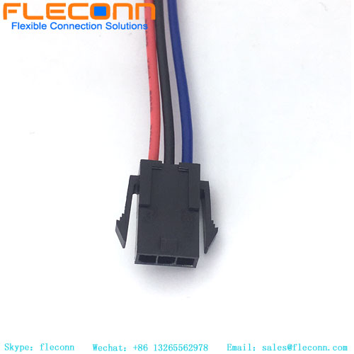 Fil mâle 3Pin de connecteur de lancement de Molex 3,0 pour embarquer l'assemblage de câbles