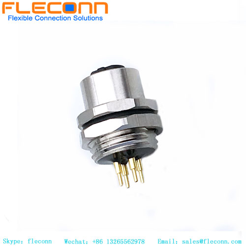 Connecteur à montage sur panneau M12