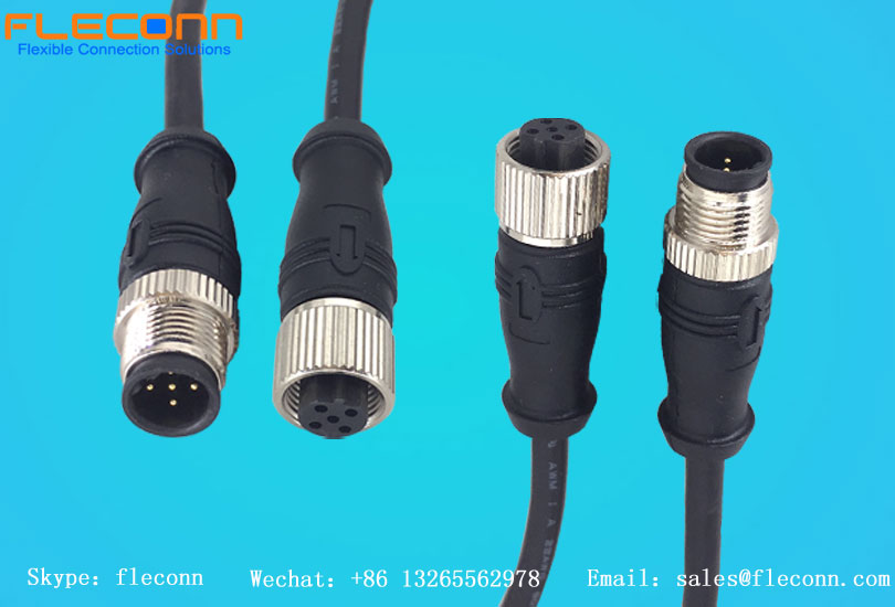 Câble de connecteur M12 à code B