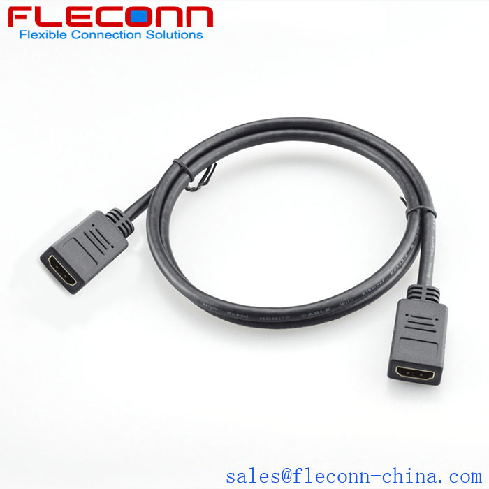 Câble d'extension d'oreille HDMI mâle à femelle