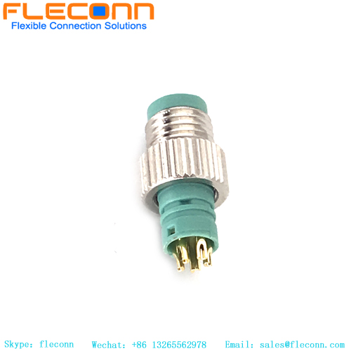 Connecteur moulé M8 mâle 5 broches code B