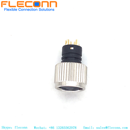 Douille moulée femelle M8 4 positions