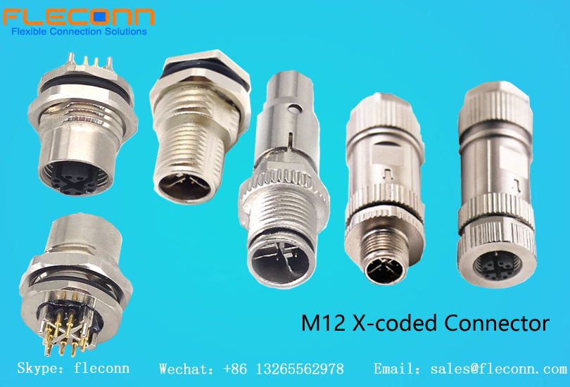 Connecteur M12 codé X