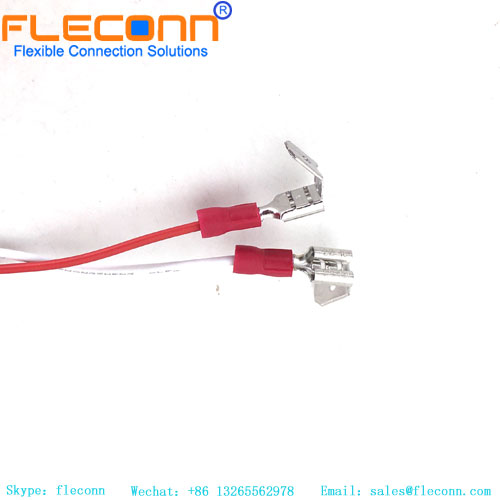 Câble de connecteur à sertir PiggyBack femelle 6,4 mm