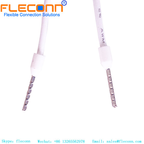 Bornes d'extrémité de cordon tubulaire, faisceau de câbles de connecteur