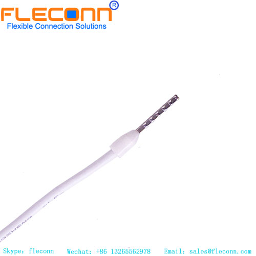 Bornes d'extrémité de cordon tubulaire, faisceau de câbles de connecteur