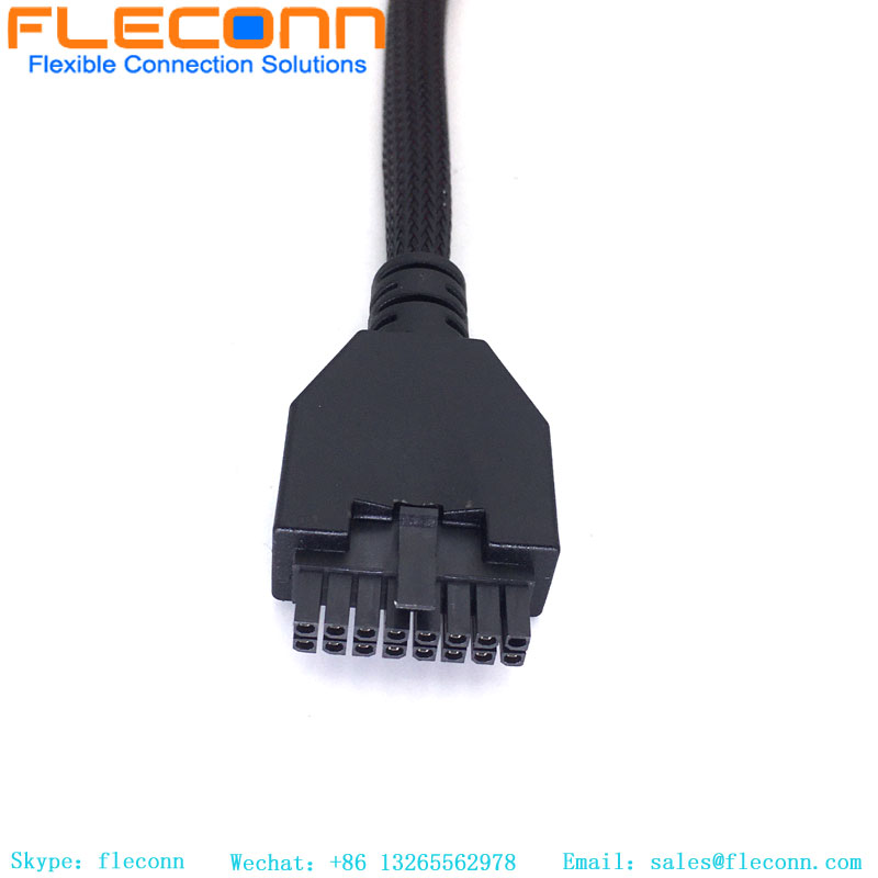 Faisceau de câbles surmoulé personnalisé Micro-Fit 43025-0500 d'assemblage de câbles Molex