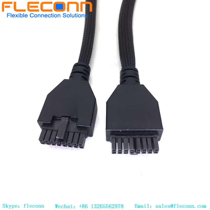 Faisceau de câbles surmoulé personnalisé Micro-Fit 43025-0500 d'assemblage de câbles Molex