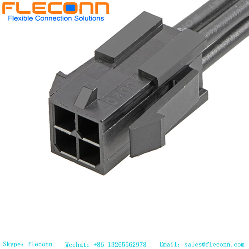 Faisceau de câbles surmoulé personnalisé Micro-Fit 43025-0500 d'assemblage de câbles Molex