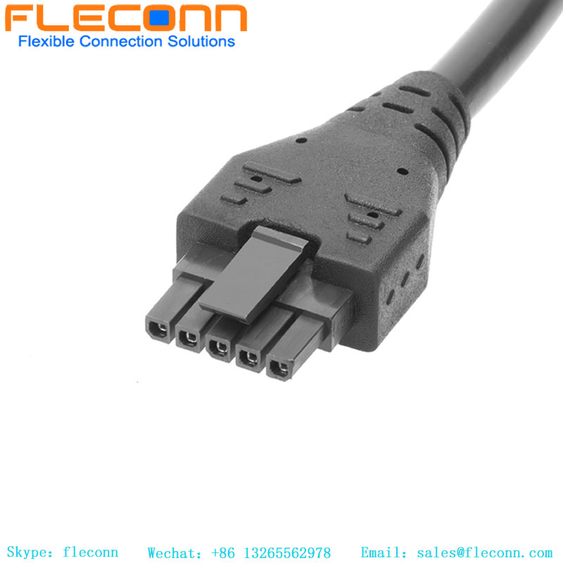Faisceau de câbles surmoulé personnalisé Micro-Fit 43025-0500 d'assemblage de câbles Molex